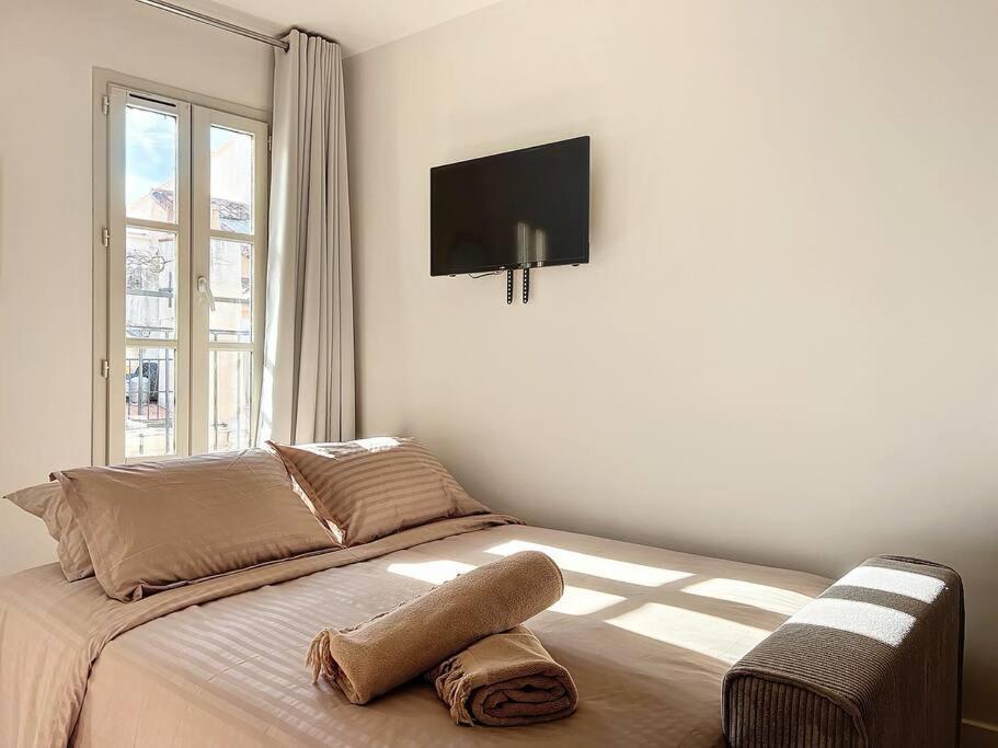 Charmant Appartement - Avec Balcon & Climatisation - Les Freres De La Loc' Marsella Exterior foto